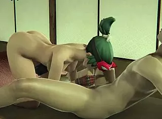 overwatch xxx parody kiriko gets fucked in animation