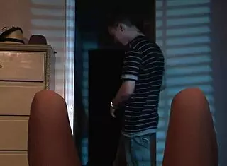 sexy nude girl on halloween bed