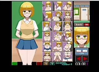 Watch all scenes of hentai game fucking in school with big tits girl!