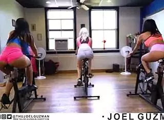 Joel Guzman boldly fucks Alicia Fournes during intense training