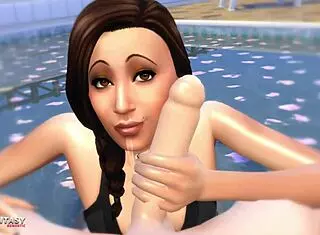 Jade Rosa in Passionpool Sims 4 Hentai