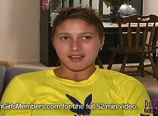 Short-Haired Jillian Stars in Her First Exclusive Casting Shoot