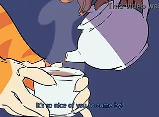 Two Girls Share One Bed In Hentai Anime Cartoon Adventure