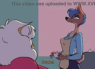 Two Girls Share One Bed In Hentai Anime Cartoon Adventure