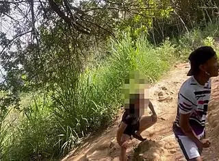 Gay men cruise and fuck outdoors during military workout