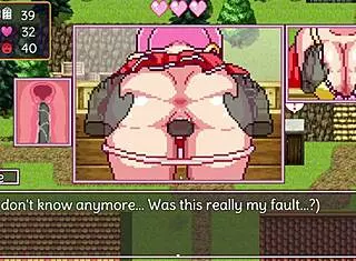 Noelle rides and sucks in hentai anime game part 3