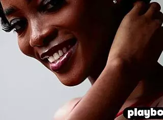 i'm petite ebony teen alicia exposin my perfect body in red lingerie