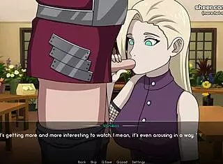 Ino Yamanaka Sucks Dick And Gets Creampied In Naruto Hentai Game