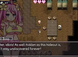 Noelle rides and sucks in hentai anime game part 3