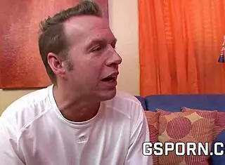 Hot cheerleader teen fucked by trainer master!