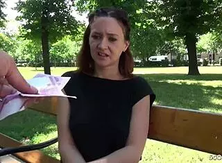 German Scout - Slim Teen 18+ Gina Banged After Uni