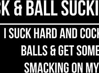 Blonde Mature Granny Milf Sucks Cock and Licks Balls Hard