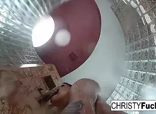 i had so much fun in the hot shower with christy and dahlia, their big tits and asses were incredible