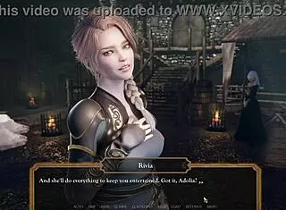 She showed me the castle view, and I got excited