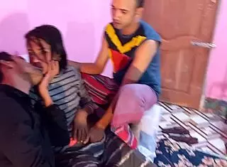 Young wife bengali threesome video