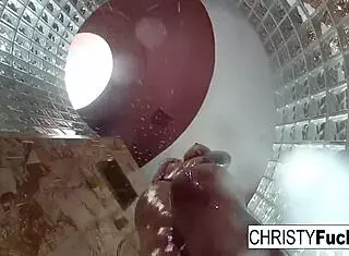 i had so much fun in the hot shower with christy and dahlia, their big tits and asses were incredible