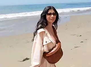 Cheating Sister-In-Law Sucks Cock In Public, Takes To Nude Beach!