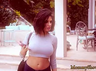 Stepmom savors stepdaughter's sweet lesbian touch