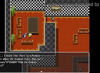 Exploring brothel with three prostitutes