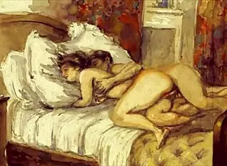 I love these vintage erotic drawings from the past