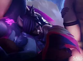 League of legends sfm compilation featuring hentai anime scenes