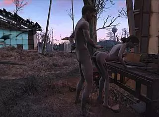 i can't believe how hard i got watching fallout 4 slave training.