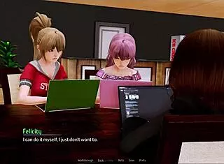 Explore the luxurious harem hotel game with intriguing quests and hidden secrets in episode 291