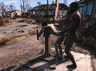 i can't believe how hard i got watching fallout 4 slave training.