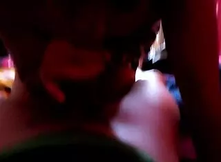 my curvy girl gives an awesome blowjob during our session