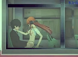 Futaba Sakura And Ann Takamaki Intense Sex Scene