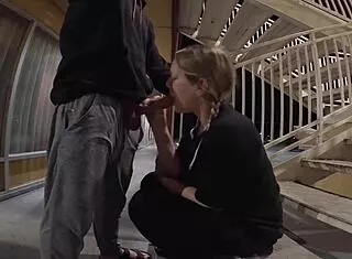 Draining loads outside hotel