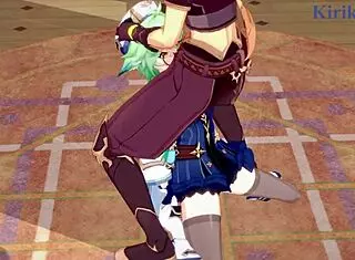 Sucrose, Hu Tao, Aether Intense Sex