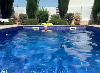 Deepthroat And Intense Fuck For Young 18+ Pool Boy In The Hotel