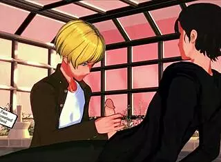 eren fucking armin hard after the time skip - on titan hentai