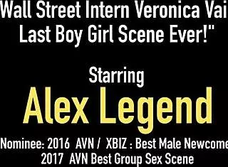 i'm blown away, veronica vain's last boy-girl scene as a wall street intern!
