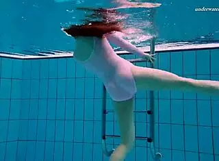 Hot Liza Bubarek as Underwater Mermaid! Can You Resist Her Wet Bikini Look?