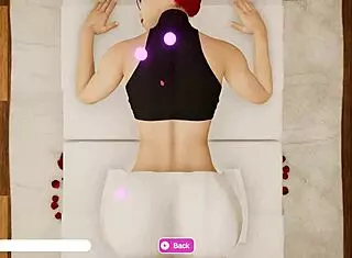 Hot Massage Therapy Session Turns Into Fun Game And Ends Well