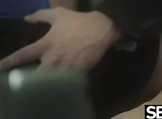 These cheating coworkers lick pussies and fuck in doggystyle during business hours