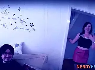 Real Brit Tricked Into First Facial While Sucking!