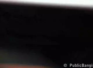 hot girl dares extreme threesome at bus stop with two guys