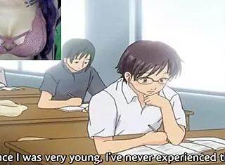 He fucks his two busty neighbors and falls in love - Hentai Milk Junk Ep 1.