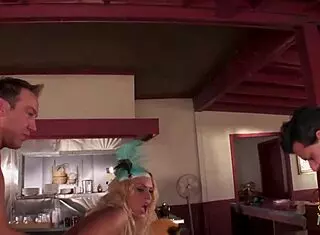 Hey, three naughty girls seduced a gas station guy for group fun