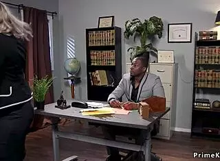 I tied up my milf employee and teen for bbc boss anal