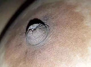 squeezing my stepmom's big nipples 😍