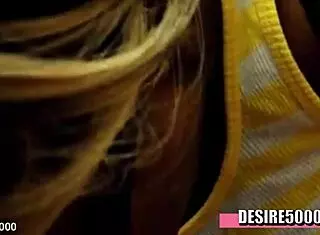 Homemade Striptease With Spit On Black Cock