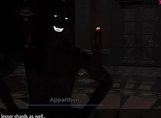 Landlady Masturbates with New Toy in Game