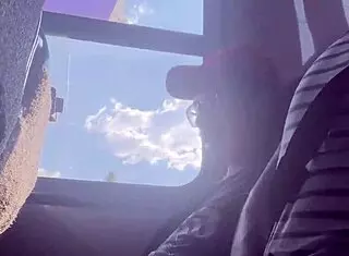 Mexican Amateur Gives Blowjob on Public Bus