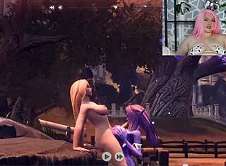 cum on me in this hentai anime scene