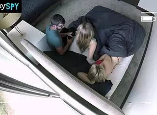 Desperate Nannies Suck Boss Cock Hard To Avoid Jail