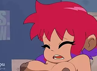 scott pilgrim se la folla en hentai anime